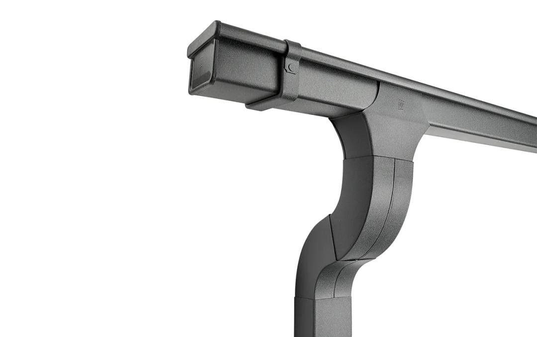 Odkvapový systém W.15 teraz aj v hranatom prevedení